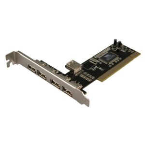 TARJETA PCI LOGILINK USB 2.0 4P. +1P. INTERNO
