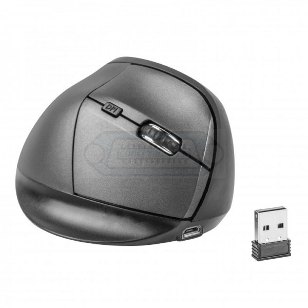 RATÓN INALÁMBRICO VERTICAL NATEC CRAKE 2000 DPI