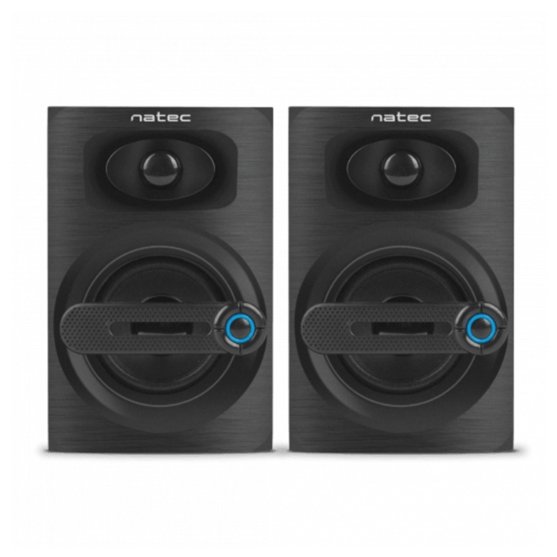 ALTAVOCES NATEC COUGAR ALÁMBRICO 6W RMS 2.0 NEGRO - Imagen 3