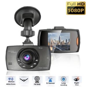 CÁMARA COCHE DVR FULL HD 1080p VISIÓN NOCTURNA + TF 32GB