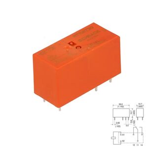 RELÉ DE POTENCIA SCHRACK RT114730 AC 230V (1Co) 12A PCB
