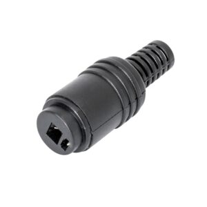 CONECTOR DIN ALTAVOZ (PUNTO Y RAYA) HEMBRA AÉREO RECTO