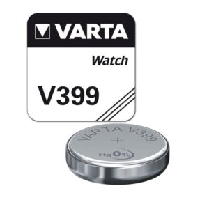 PILA BOTÓN VARTA V399 ÓXIDO DE PLATA 1.55V PACK 1U