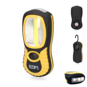 LINTERNA LED COB XL 2 MODOS 230Lm/3x LED 70Lm, GANCHO, IMÁN, PILAS (INCLUIDAS)