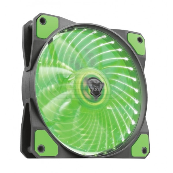 VENTILADOR PC 120MM ILUMINACIÓN LED VERDE