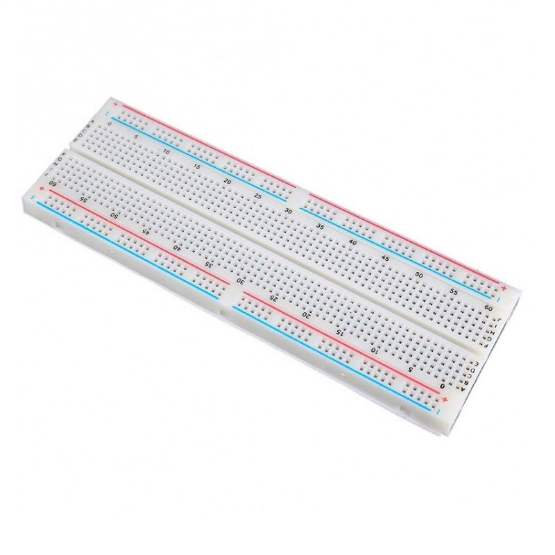 PLACA PROTOBOARD 830 PUNTOS (172x64x8.5mm) BLANCO - Imagen 3