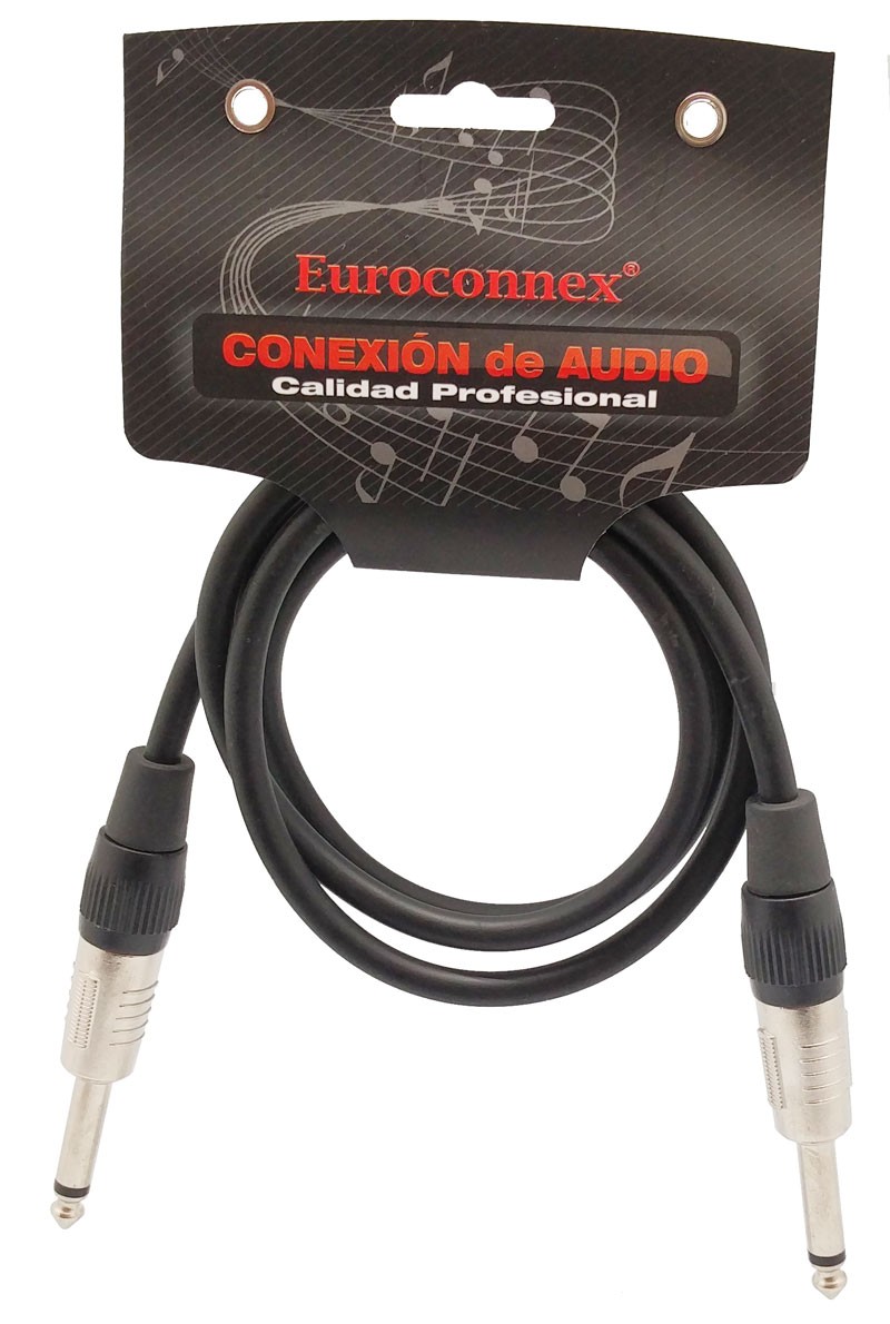 CABLE AUDIO JACK 6.35mm. MACHO - MACHO MONO 2M - Imagen 3