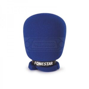 ESPUMA QUITAVIENTOS BOLA 100MM. AZUL