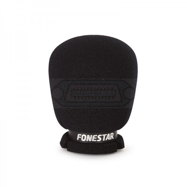 ESPUMA QUITAVIENTOS BOLA 100MM. NEGRO