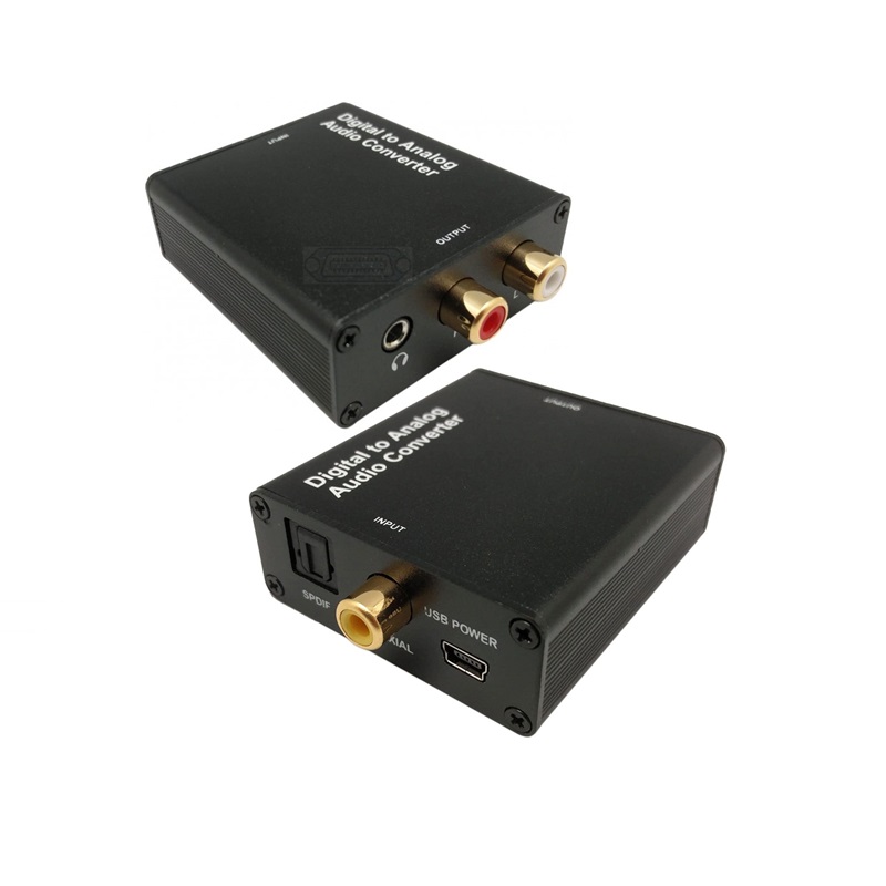 CONVERTIDOR AUDIO DIGITAL A ANALÓGICO MINI USB 5V