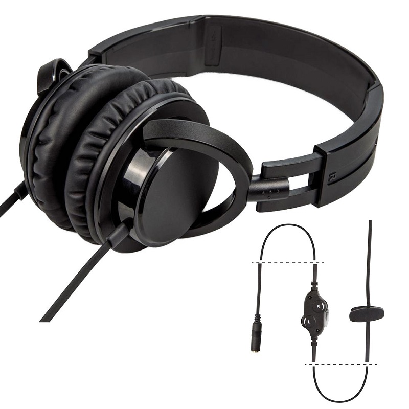 AURICULARES ESTEREO CONTROL DE VOLUMEN EXTENSIÓN 3M