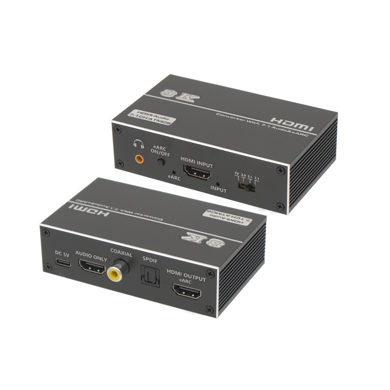 EXTRACTOR AUDIO HDMI (ARC) A HDMI+MINIJACK+TOSLINK