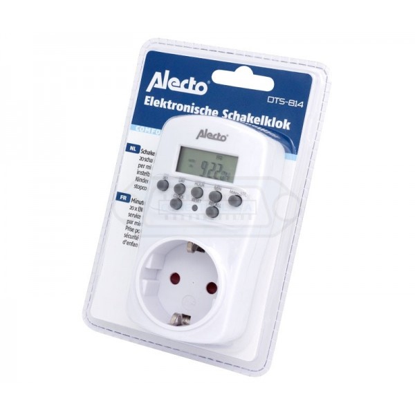 PROGRAMADOR DIGITAL DIARIO/SEMANAL 1800W ALECTO