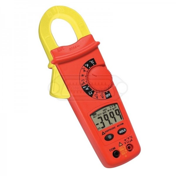 PINZA AMPERIMETRICA AMPROBE AC75B C/ TEMPERATURA