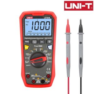 MULTÍMETRO DIGITAL TRMS UNI-T CAT III AC/DC 1000V USB