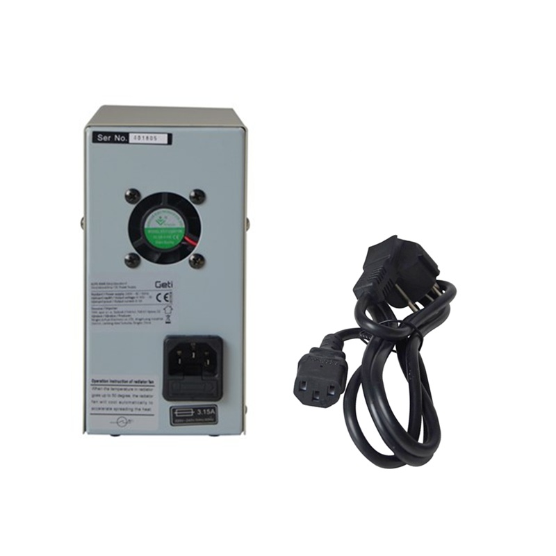 FUENTE ALIMENTACIÓN LABORATORIO 0-30VDC / 0-5A MAX. GETI - Imagen 3