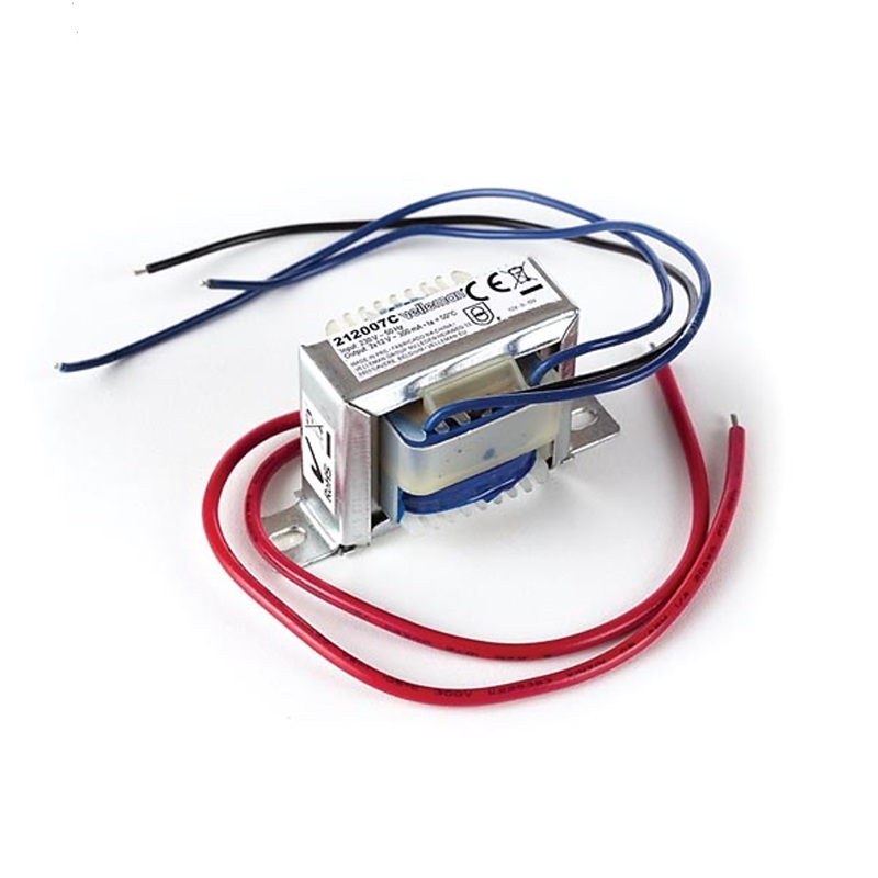 TRANSFORMADOR BOBINADO 230V AC 12+12V 0.3A 7.2VA CHASIS ABIERTO