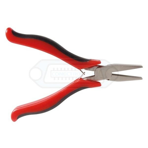 ALICATES PUNTA PLANA Y CORTA 120 mm.