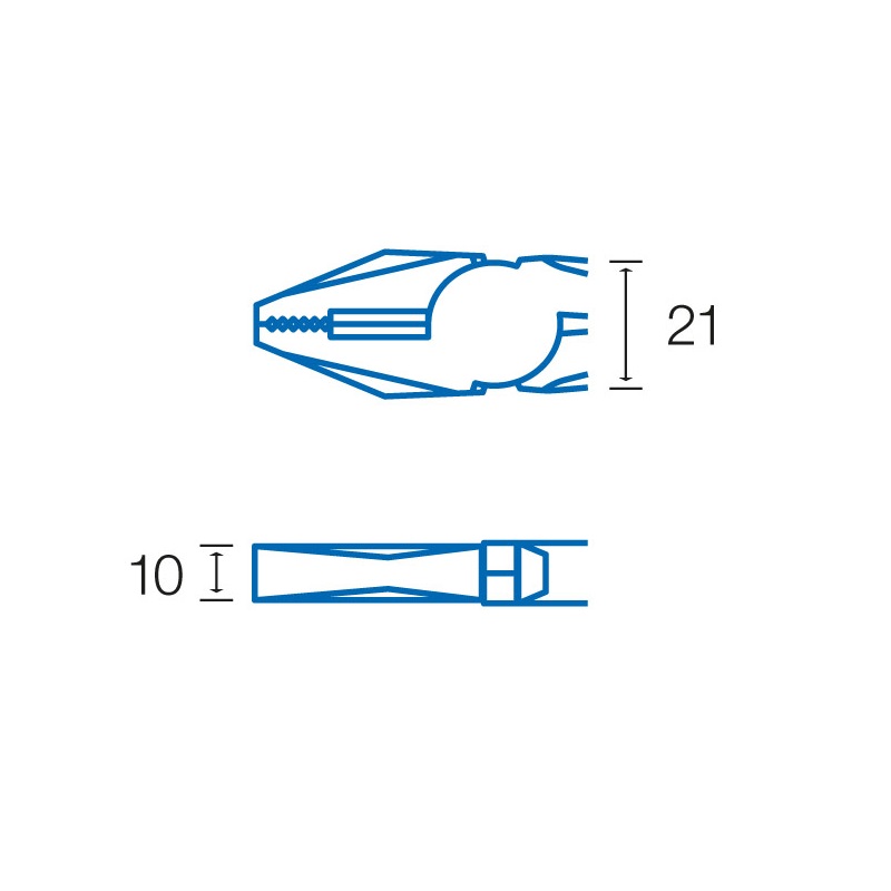 ALICATE UNIVERSAL PROSKIT 1PK-052DS 165MM - Imagen 3
