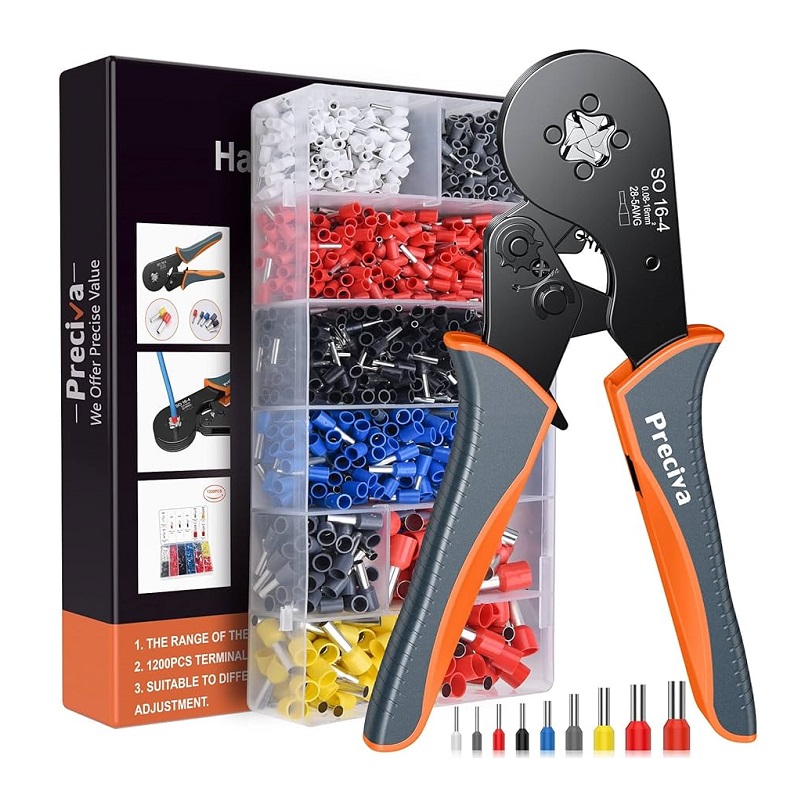 KIT CRIMPADORA PUNTERAS + PUNTERAS 0.08-16mm