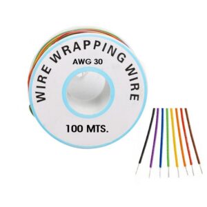 HILO WRAPPING AWG30 BOBINA 100M BLANCO