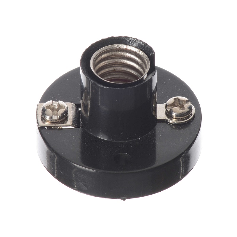 PORTALÁMPARAS BOMBILLAS ROSCA E10 BASE A TORNILLO