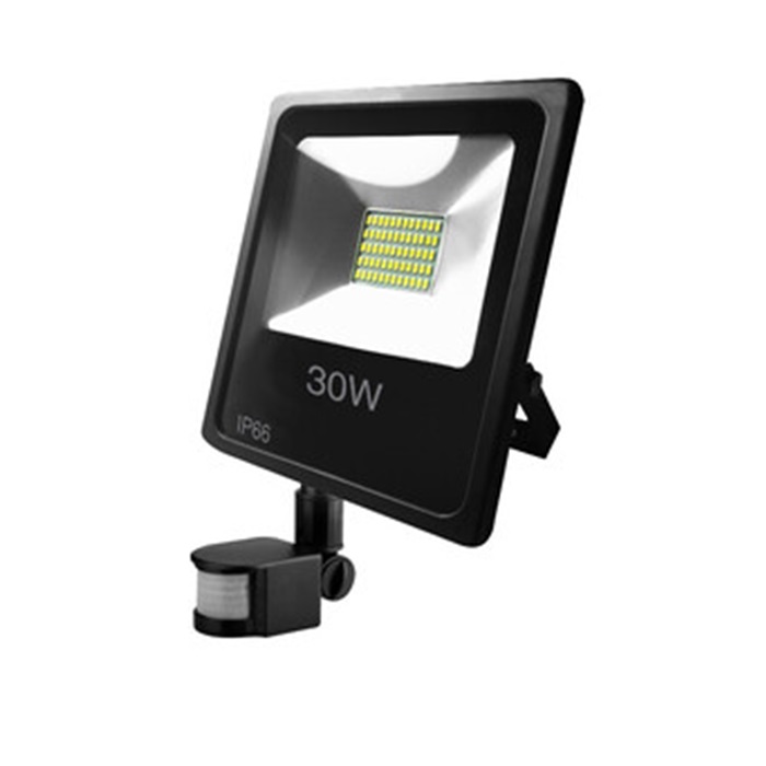 FOCO EXTERIOR LED CON SENSOR IP66 30W BLANCO FRIO