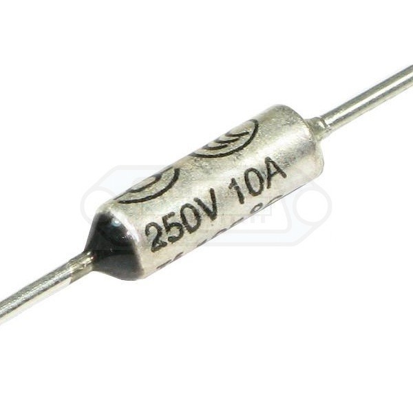 FUSIBLE TÉRMICO AXIAL 184ºC 10A