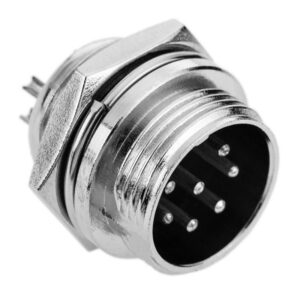 CONECTOR GX16 7P MACHO CHASIS