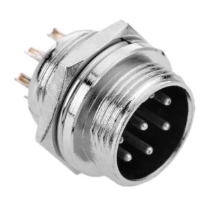 CONECTOR GX16 8P MACHO CHASIS