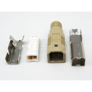 CONECTOR USB TIPO-B MACHO AÉREO