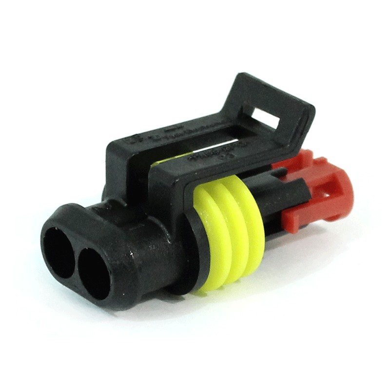 CONECTOR AMP 2P HEMBRA IP67 SUPERSEAL 1.5 - Imagen 3