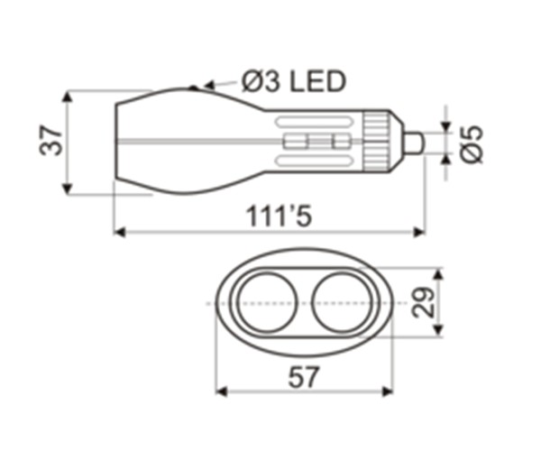CONECTOR DOBLE ENCENDEDOR AUTO 12V-24V - Imagen 3