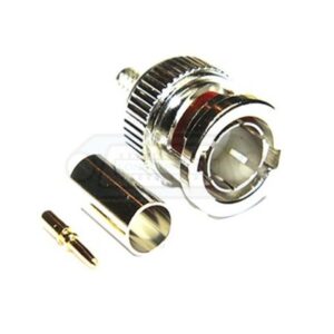 CONECTOR BNC HD VK6 MACHO CRIMPAR