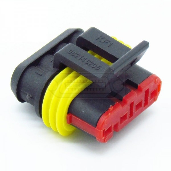 CONECTOR AMP 4P HEMBRA IP67 SUPERSEAL 1.5