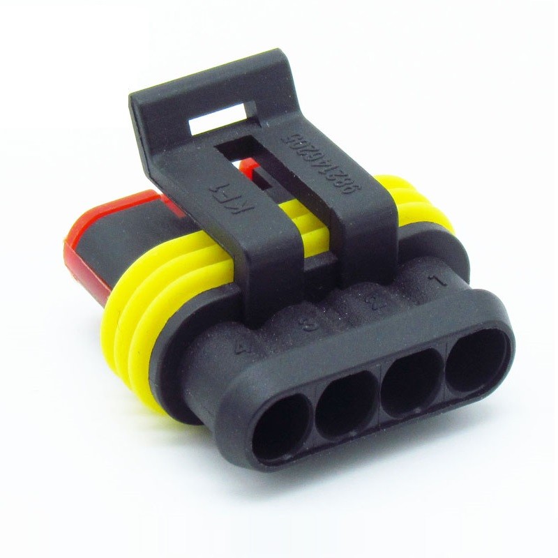 CONECTOR AMP 4P HEMBRA IP67 SUPERSEAL 1.5 - Imagen 3