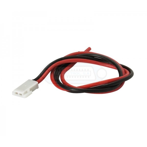 CONECTOR AÉREO 2P HEMBRA PASO 2.54mm (4.5x2.7x9.2mm)