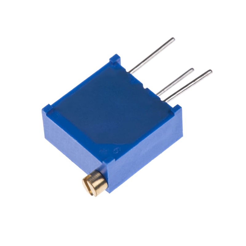POTENCIÓMETRO MULTIVUELTA (25V) AJUSTE (V) 3296Y 10 Ohm 0.5W PCB