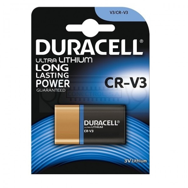 PILA ESPECIAL DURACELL CR-V3 LITIO 6V PACK 1U