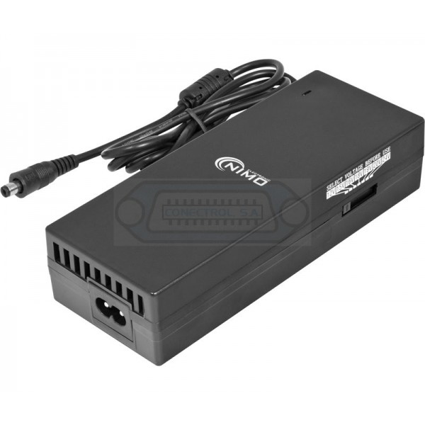 ALIMENTADOR UNIVERSAL 120W REGULABLE 12-24VCC