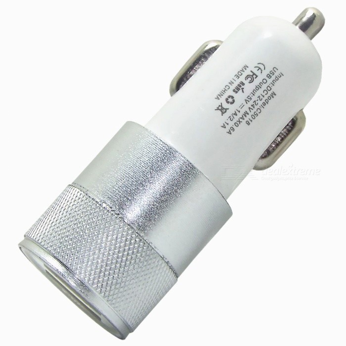 CARGADOR USB COCHE DUAL 5V 2.1/1A - Imagen 3