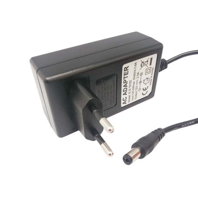 ALIMENTADOR ELECTRÓNICO EUROCONNEX 24VCC 1A 24W (5.5x2.1mm)