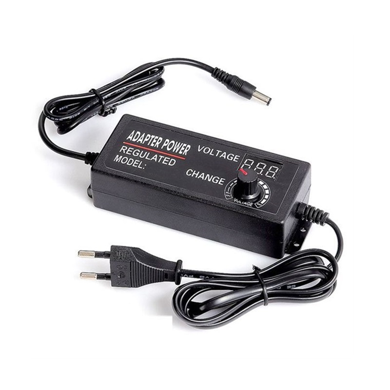 ALIMENTADOR CONMUTADO REGULABLE DC 3-12V 5A DISPLAY LED