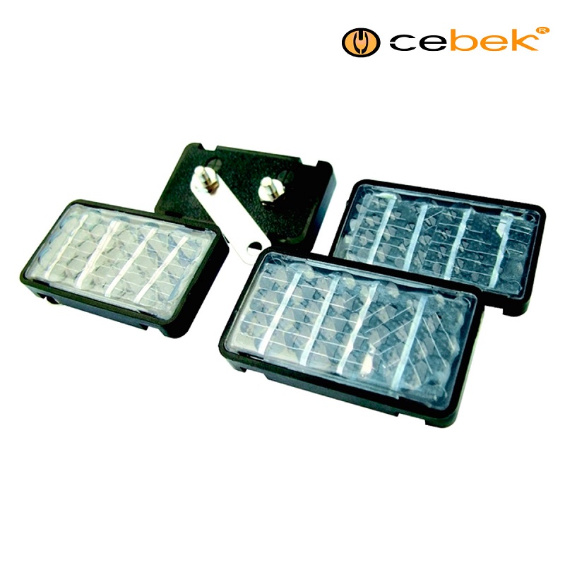 KIT CELULAS SOLARES (4P) 0.45V-100MA CEBEK C-0120