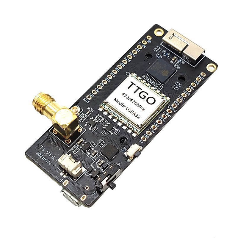 PLACA DE DESARROLLO ESP32 LORA32 V1.6.1 433MHz OLED - Imagen 3