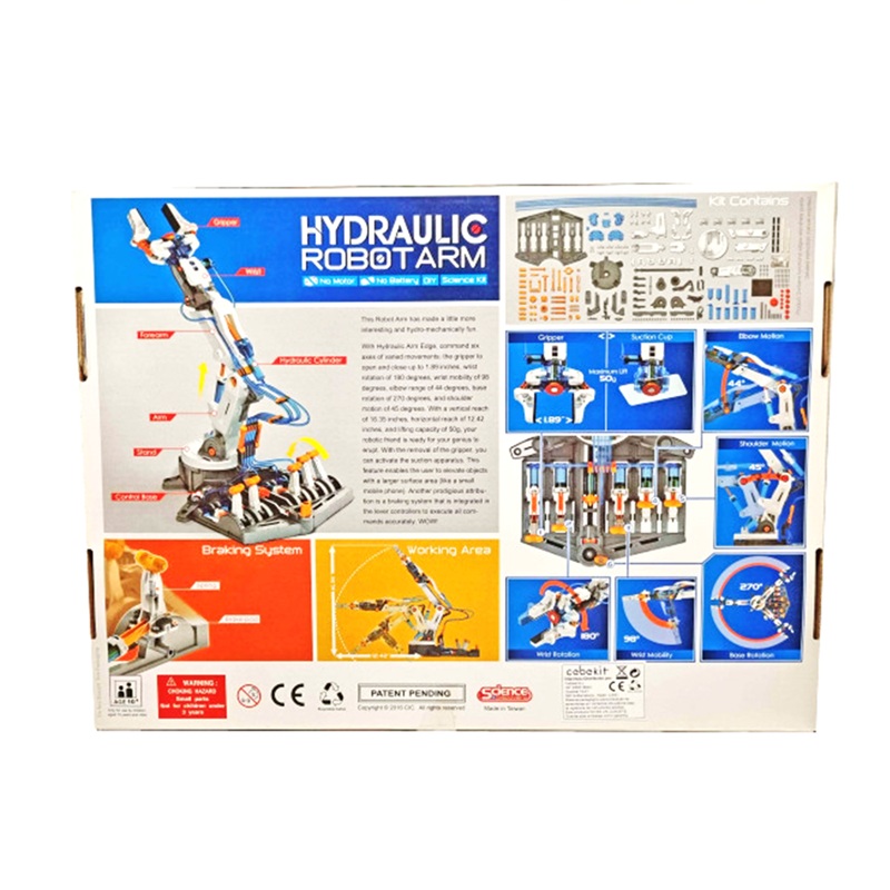 KIT BRAZO ROBOT HIDRAÚLICO CEBEK C-9898 - Imagen 4