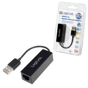 ADAPTADOR USB 2.0 A ETHERNET GIGABIT LOGILINK C/ CABLE. - Imagen 3