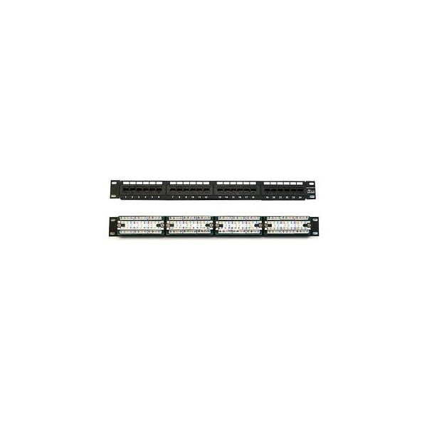PATCH PANEL 19" 1U CAT6 AMP 24P RJ45