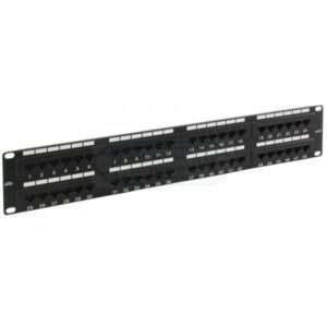 PATCH PANEL 19" 48P RJ45 CAT5 2U