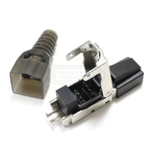 CONECTOR RJ45 CAT6 FTP MACHO AUTOCRIMPABLE